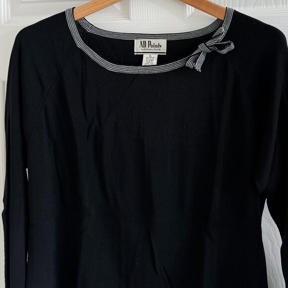 All Points Reference Point Women's Black Top, Size XL - Picture 4 of 9